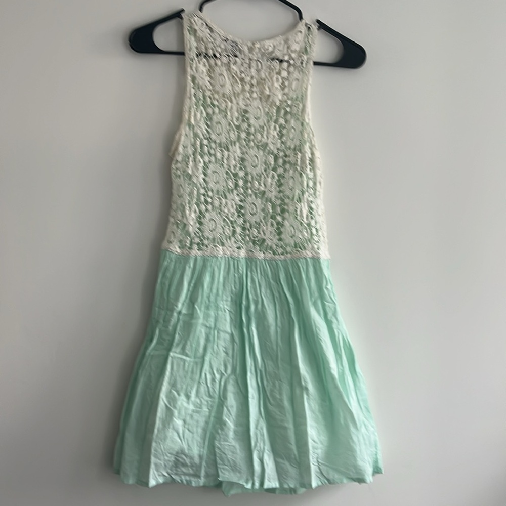 Zara cotton summer dress with crochet detailing size small - Picture 6 of 8